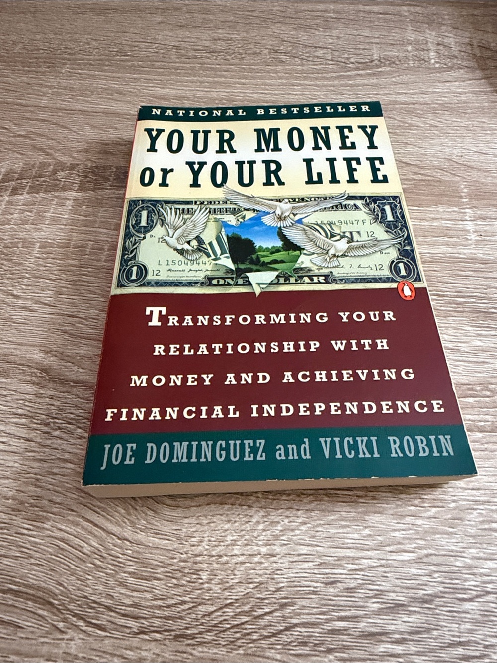 Vicki Robin & Joe Dominguez Your Money or Your Life - Red Cover